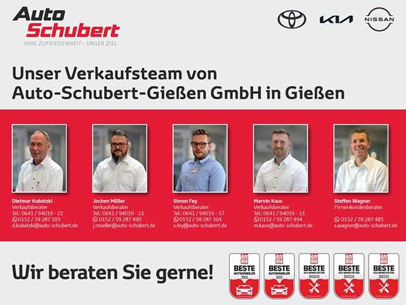 Toyota RAV 4 Hybrid 4x2 Team Deutschland 2.5 VVT-i EU6d 5-TÜRER, 2.5L HYBRID, AUTOMATIKGETRIE